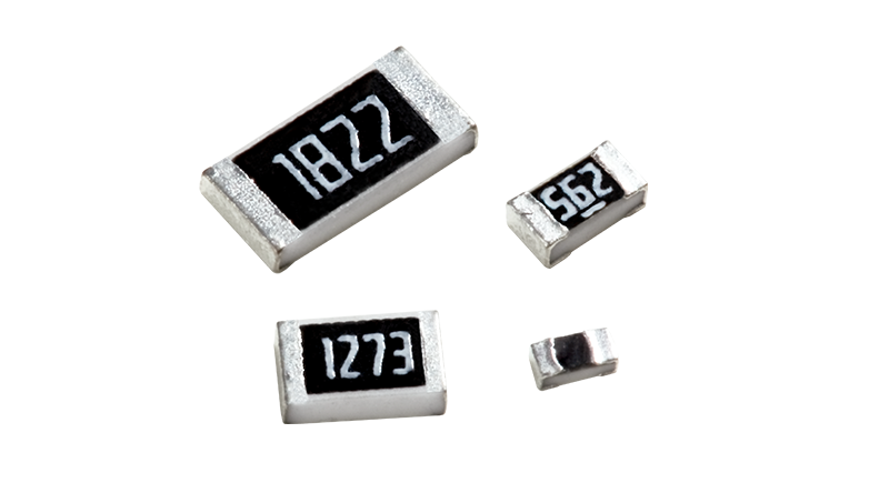 Comparison table of SMT resistor models, providing precise selection for electronic engineering