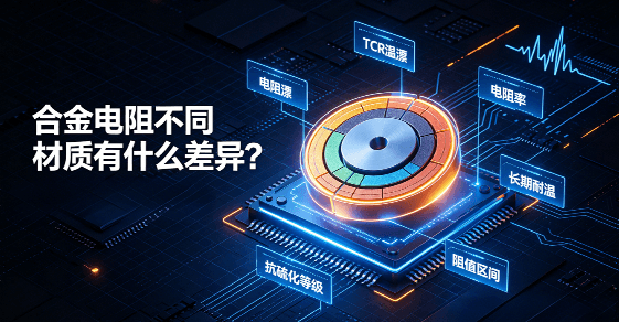 合金电阻不同材质有什么差异？主流合金材质参数、选型、应用全解析